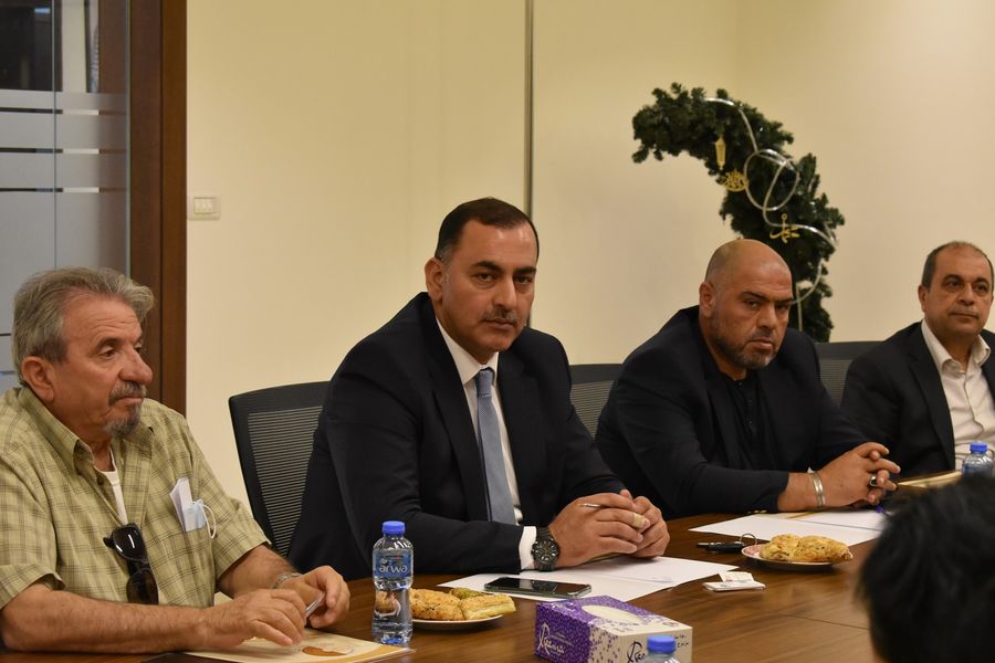 غرفة تجارة وصناعة محافظة رام الله والبيرة وبنك فلسطين يبحثون سبل التعاون المشترك