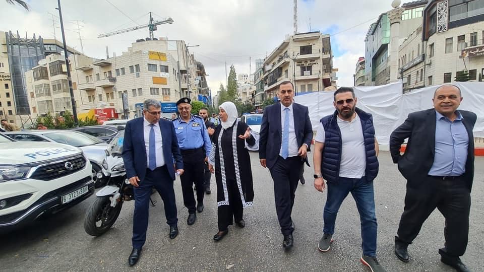 جولة تفقدية في اسواق مدينة رام الله والبيرة