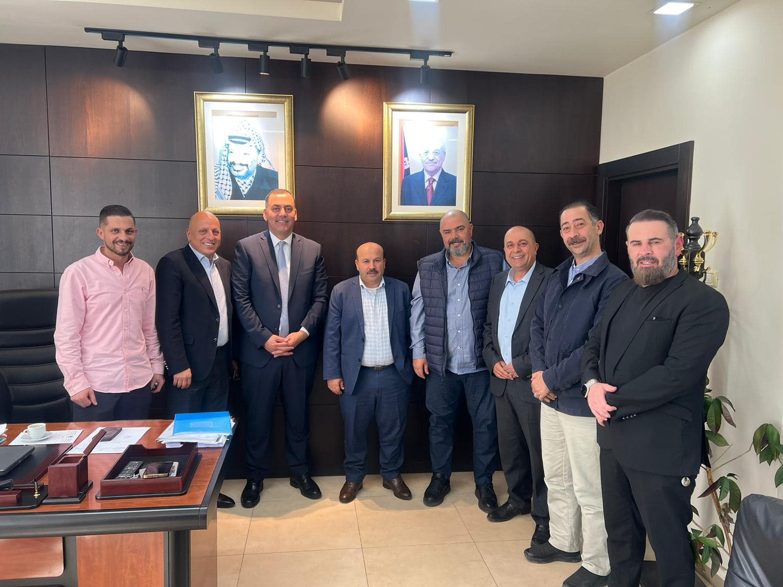 رئيس غرفة تجارة وصناعة محافظة رام الله والبيرة يبحث التعاون المشترك مع مدير ضريبة الأملاك